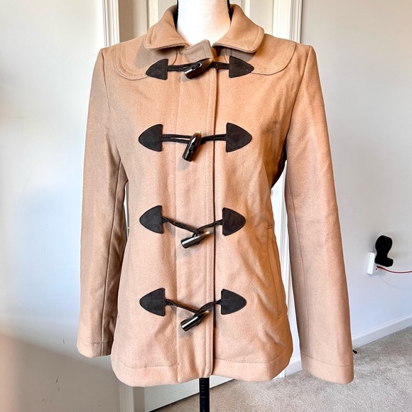 GAP Jackets & Blazers - GAP Wool Blend Toggle/Zip Pea Coat—SZ. Medium